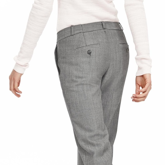 BANANA REPUBLIC Logan Lightweight Wool Pant 0P - Picture 3 of 7